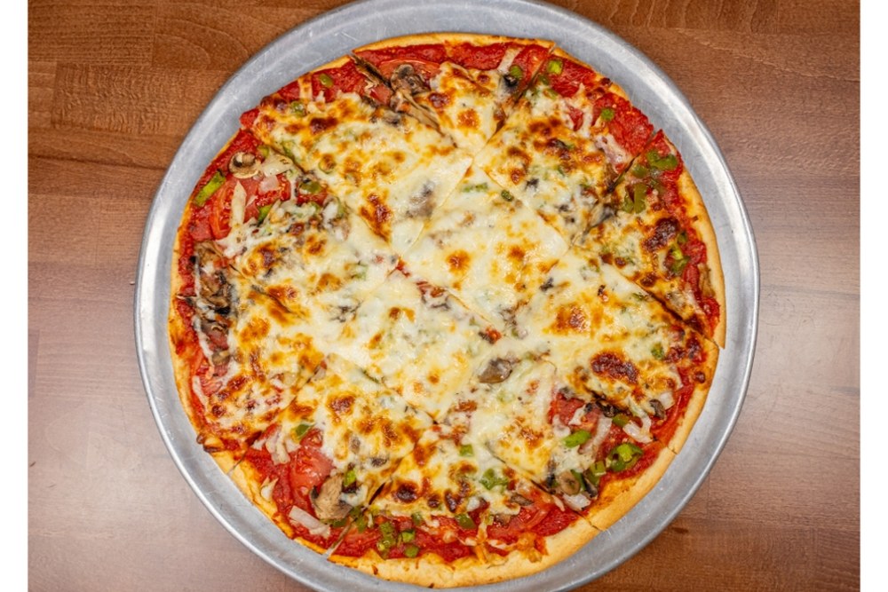18" Veggie Thin Crust Pizza