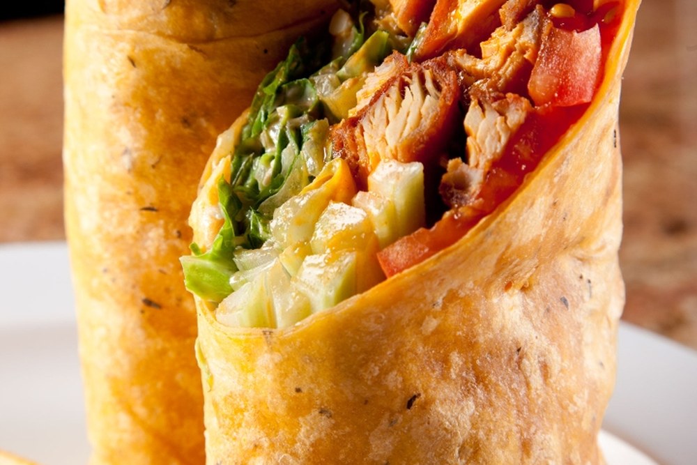 Buffalo Chicken Tender Wrap
