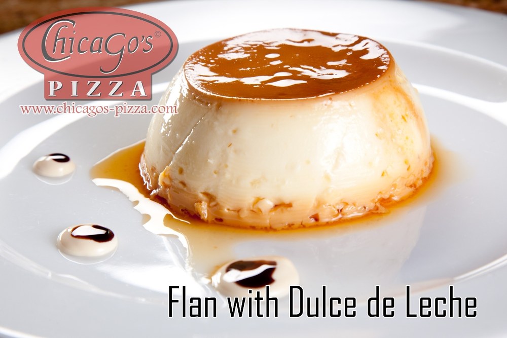 Flan with Dulce de Leche