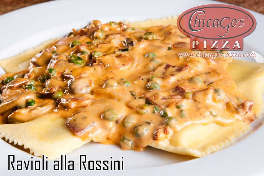 Ravioli Alla Rossini - Catering Tray