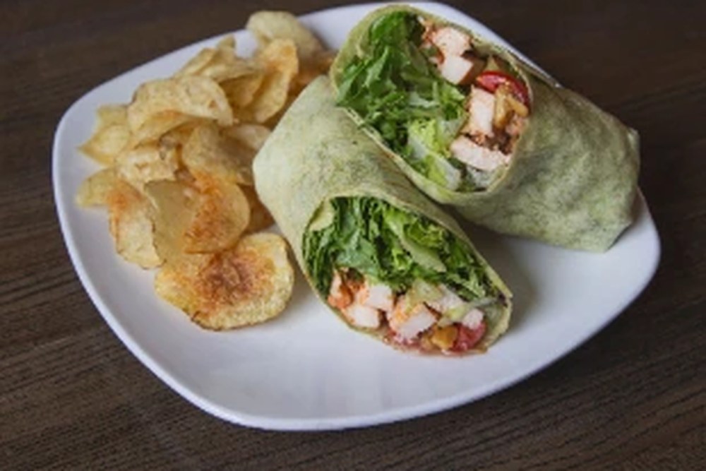 Raspberry Chicken Wrap